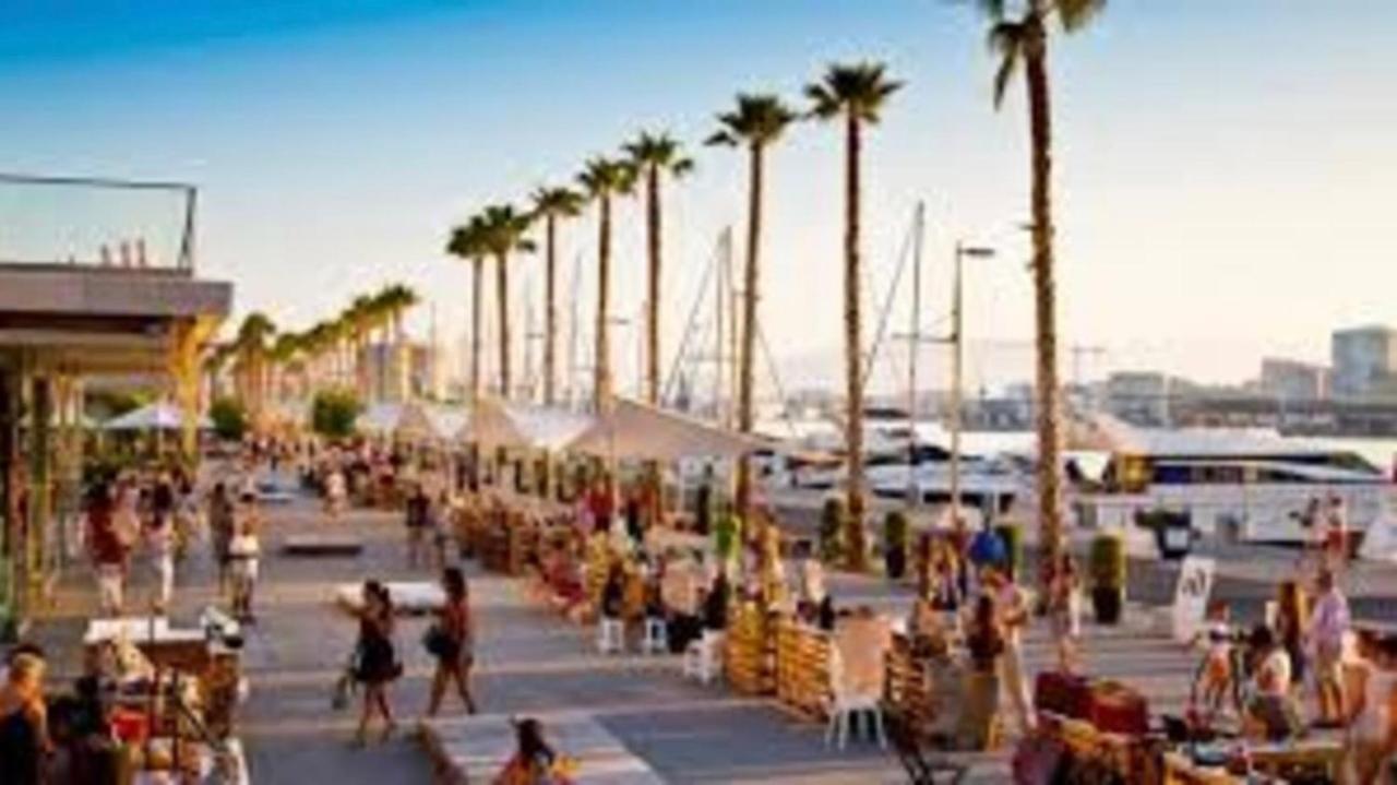 Malagueta Beach House Malaga Luaran gambar